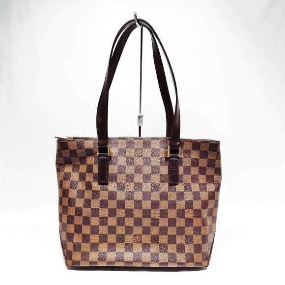 Louis Vuitton Cabas Piano Brown Damier Shoulder Bag mon910-102525 - Picture 1 of 15